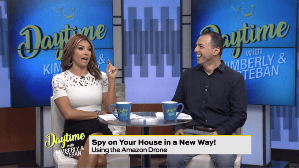 Daytime- Amazon's 'Home Surveillance Drone'{p}{/p}
