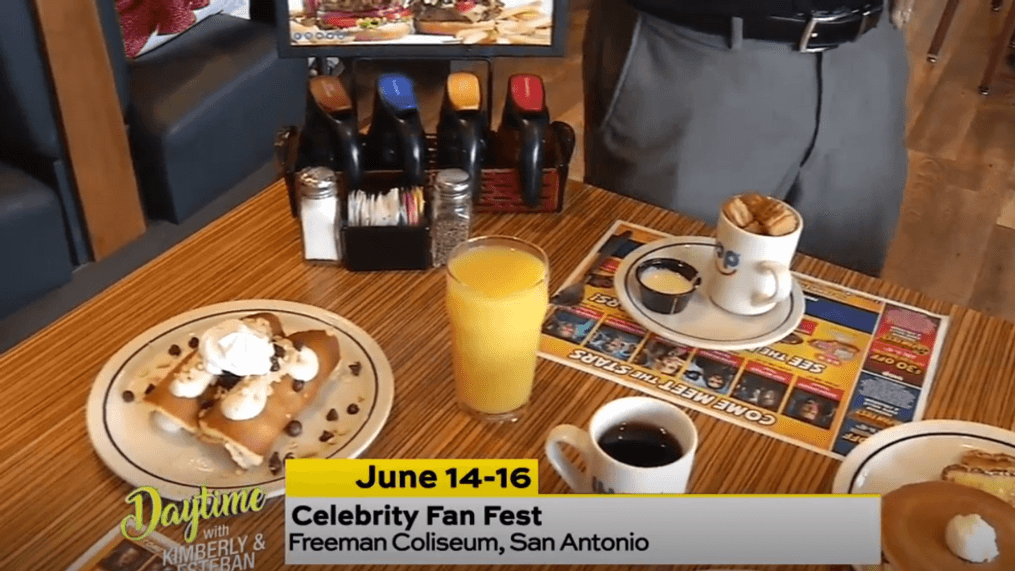 Daytime-IHOP teams up with Celebrity Fan Fest {p}{/p}