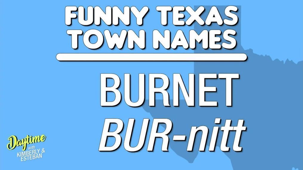Texas Town Pronunciation