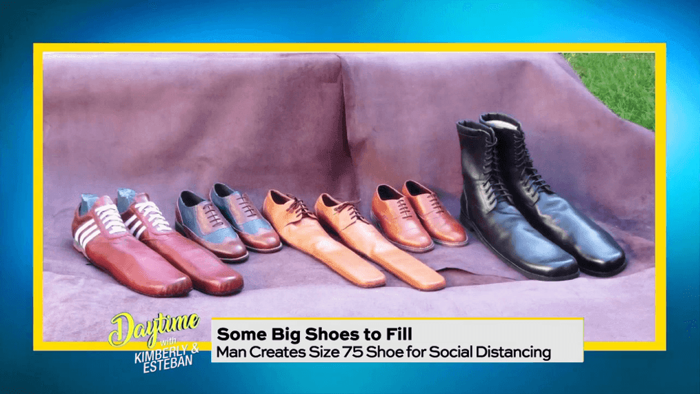 Daytime at Home | Size 75 Social Distancing Shoes