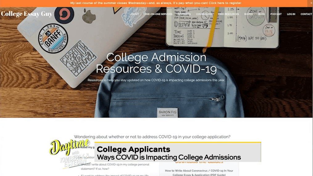 How Covid is Impacting College Admissions