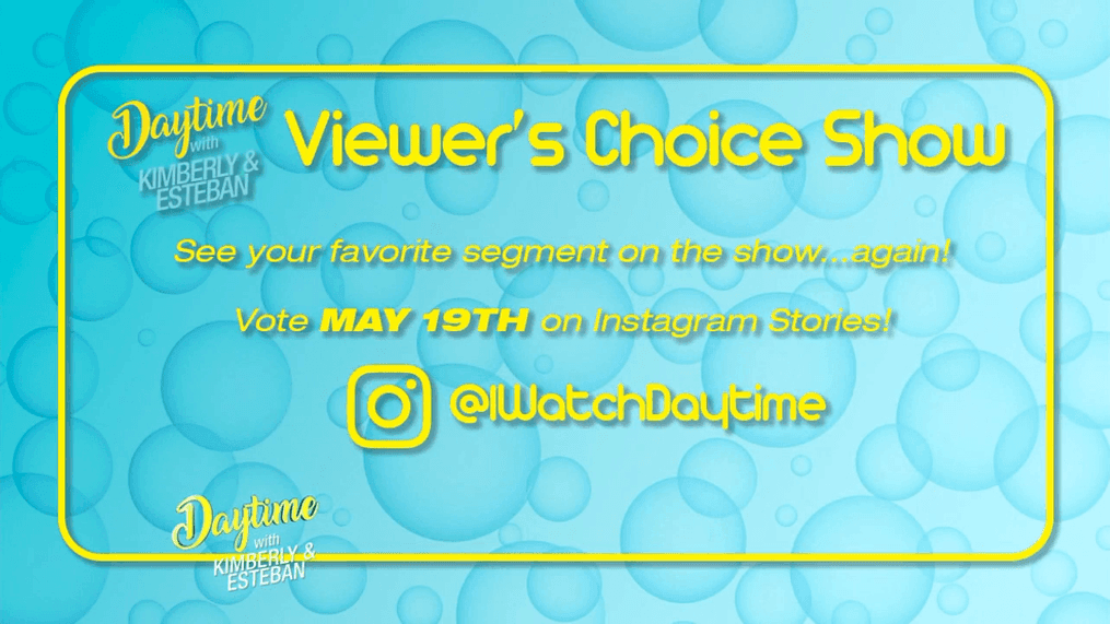 Viewers Choice Show | Vote NOW on our Instagram!