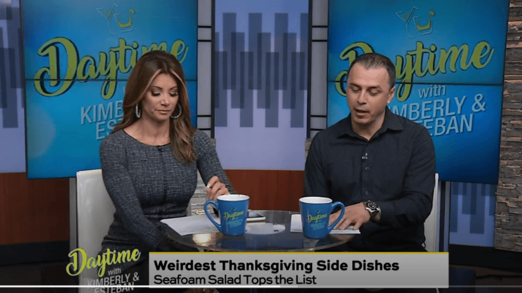 Daytime- Strange Thanksgiving side dishes 