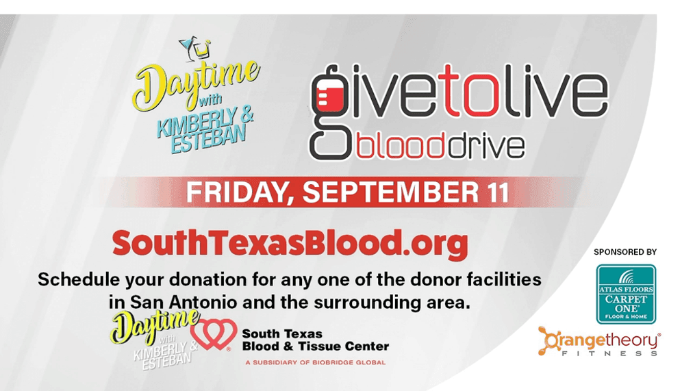 Give To Live Blood Drive 