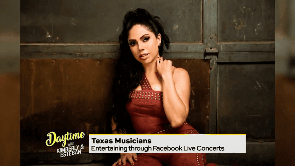 Texas musician entertains with Facebook Live concert series