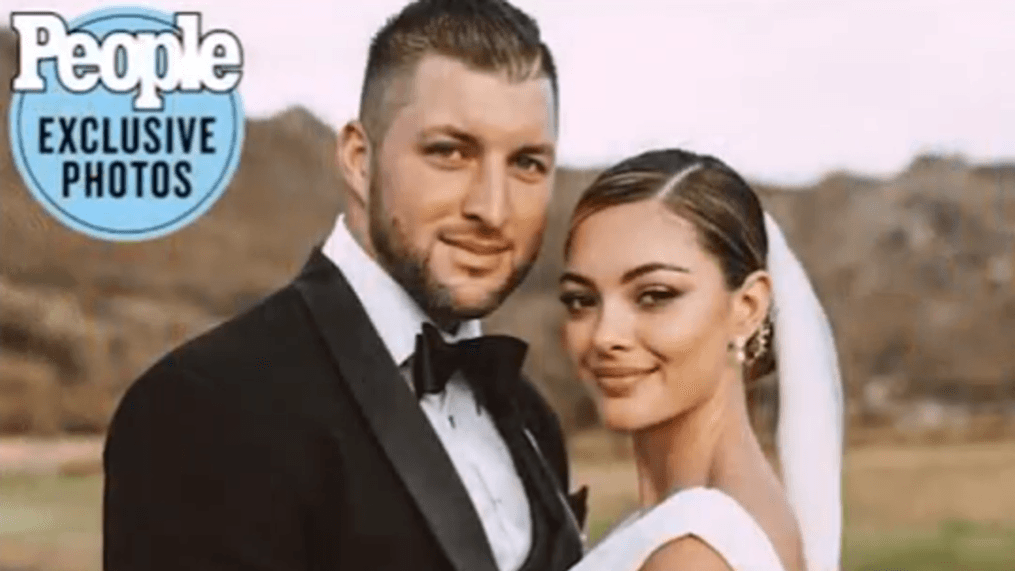 Daytime-Tim Tebow is a married man!