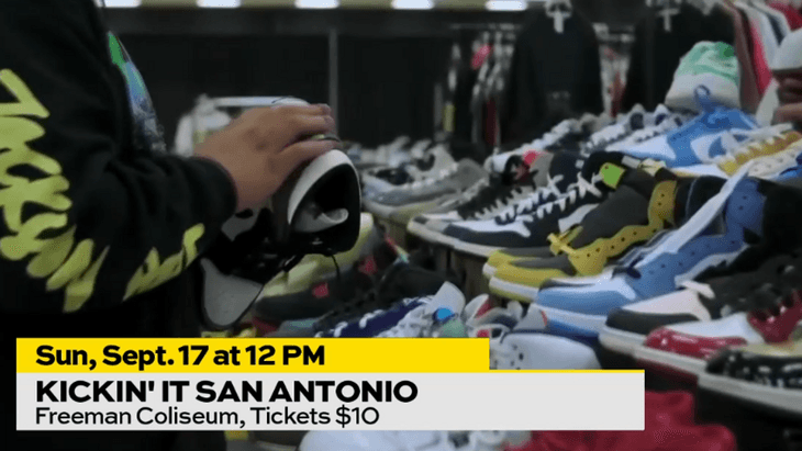 Image for story: Kick'in It San Antonio! Vintage sneakers, clothing and art convention Sunday at the Freeman Coliseum
