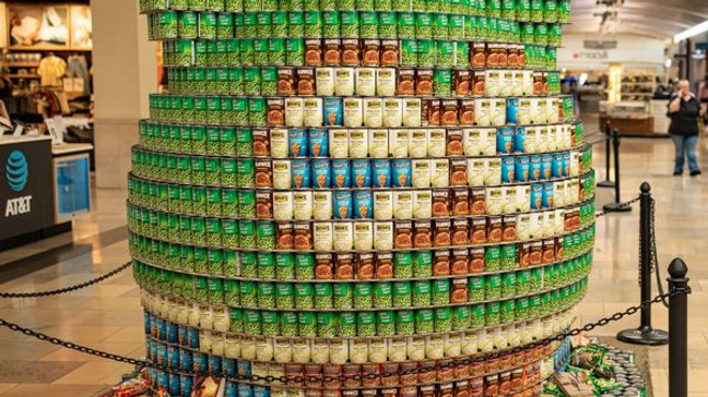 San Antonio Food Bank's 16th annual Canstruction competition highlights community hunger issues(SBG San Antonio)