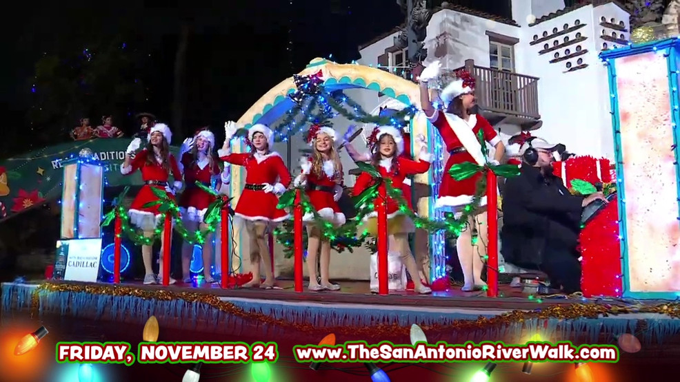 Image for story: San Antonio's 42nd annual Ford Holiday River Parade: A night of 'holiday stories' under the festive lights