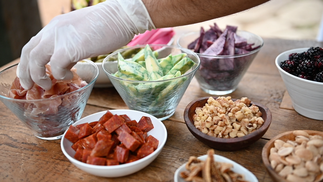 Adding walnuts, Proscuitto, different cheeses, or even chorizo adds a different zest to your palette you've never experienced.