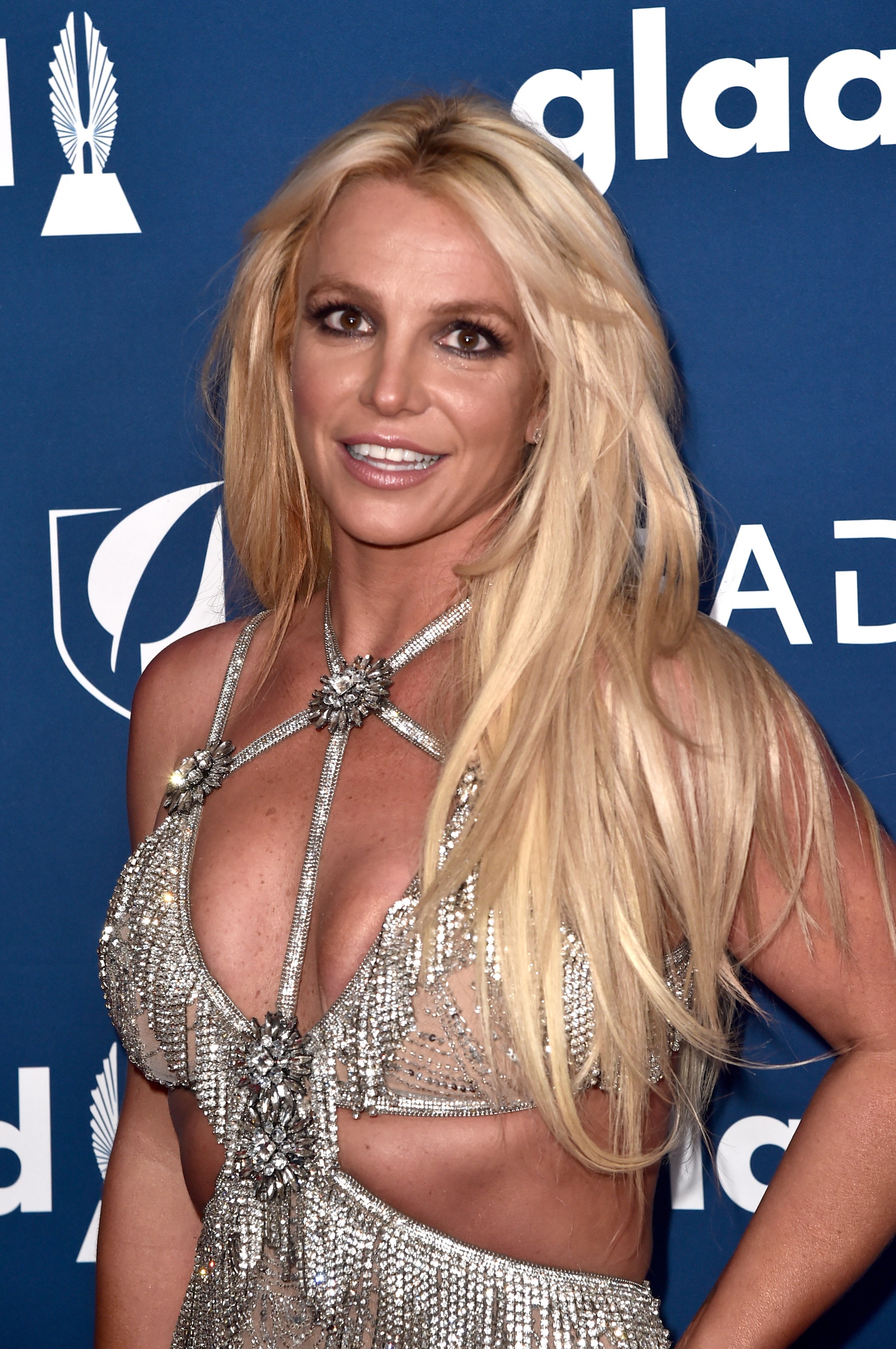 BEVERLY HILLS, CA - APRIL 12:  Honoree Britney Spears attends the 29th Annual GLAAD Media Awards at The Beverly Hilton Hotel on April 12, 2018 in Beverly Hills, California.  (Photo by Alberto E. Rodriguez/Getty Images)