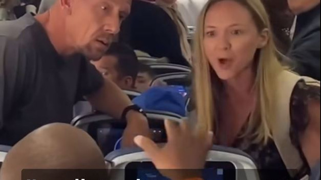 {p}An irate passenger asserted her right to recline in a heated argument caught on video that went viral. (KABC via CNN Newssource){/p}