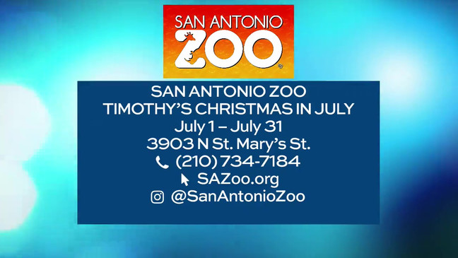 Hope Roth and Heather Hulchanski from the San Antonio Zoo are here to help us celebrate.