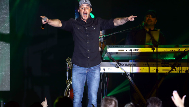 LAS VEGAS, NEVADA - APRIL 06: Easton Corbin performs onstage at ACM Lifting LivesÂ®: Decades on April 06, 2019 in Las Vegas, Nevada. (Photo by Rich Fury/Getty Images for ACM)