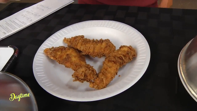Five different chicken strips from five different popular fast-food spots in the city. We rank them.