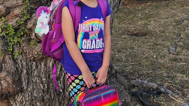 1st day of 1st grade (Heather Overmire)