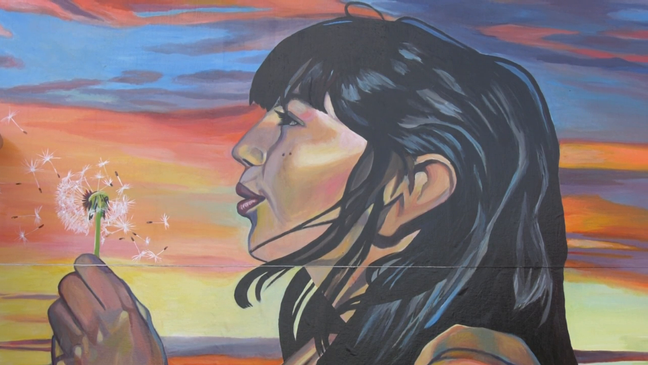 'It is such an honor' Artist's dream comes true after painting mural at UTSA (SBG San Antonio)