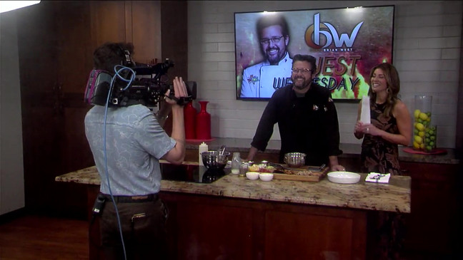 Chef Brian West shows us how to make his famous BBQ Chicken Cobb Salad with BBQ Ranch Dressing.