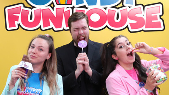 LEFT TO RIGHT: Current Candyologists, Stephanie, Matt and Vanessa (CNW Group/Candy Funhouse)