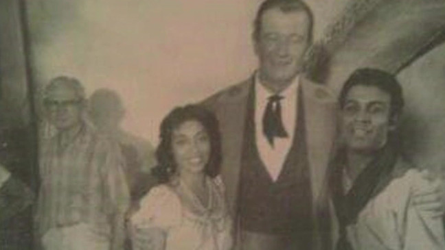 World-renowned Flamenco dancer Teresa Champion tells us the story about meeting legendary actor John Wayne on the set of the 1960 film The Alamo. (Photo provided by family)
