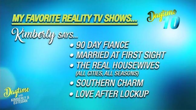 Favorite reality TV shows