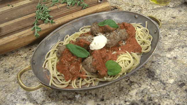 Chef Brian West joins us along with his Sous Chef Phillip. They’re making Spaghetti and Meatballs!