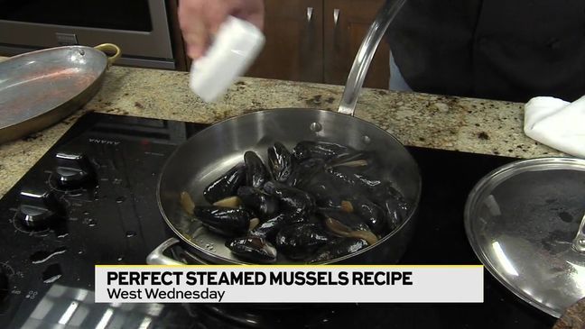 Chef Brian West shows us his delicious Tropical Steamed Mussels recipe.