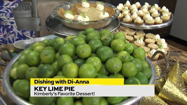 Di-Anna Arias with Don Strange Catering shows us how to whip up a key lime pie.