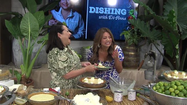 Di-Anna Arias with Don Strange Catering shows us how to whip up a key lime pie.