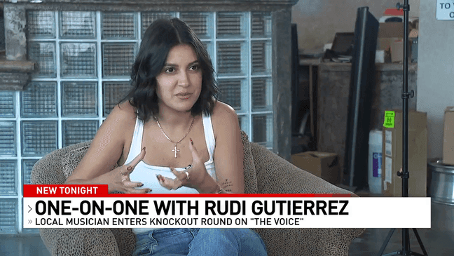 Rudi Gutierrez got a four-chair turn before joining Team Gwen Stefani. We caught up with Rudi at her family's auto shop to find out how the competition is changing her life. (SBG Photo)