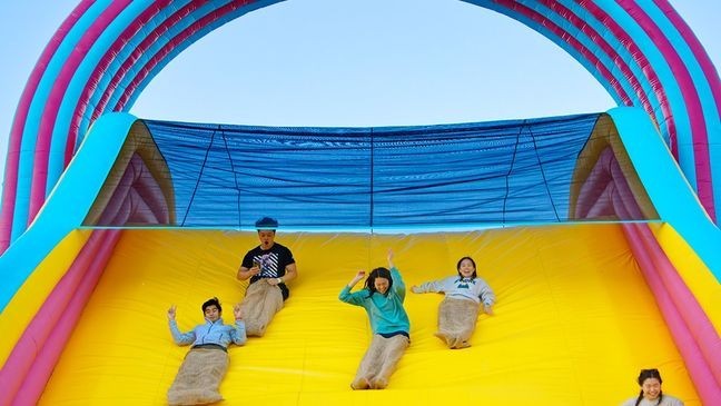 Big Bounce America 2025 kicks off Friday at the South Texas Area Regional Soccer Complex off Dave Edwards Drive. It runs from 9 a.m. to 7 p.m. though Sunday.{&nbsp;} (PHOTO: Big Bounce America)