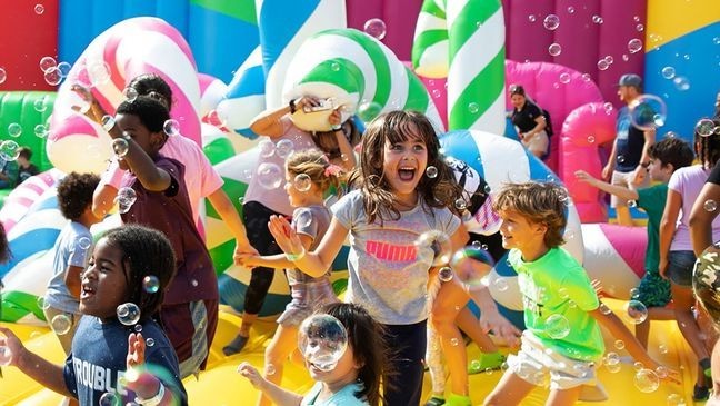 Big Bounce America 2025 kicks off Friday at the South Texas Area Regional Soccer Complex off Dave Edwards Drive. It runs from 9 a.m. to 7 p.m. though Sunday.{&nbsp;} (PHOTO: Big Bounce America)