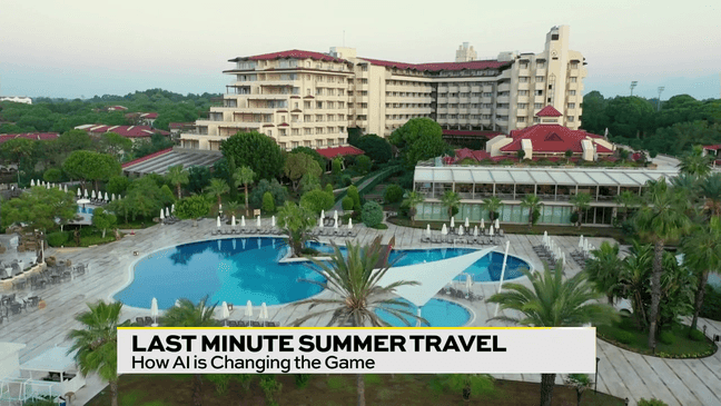 Hailey Bright shares details on how AI is changing the game for last minute travel.