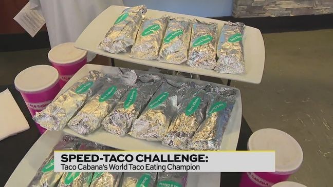 The event takes place Saturday at noon at the Taco Cabana Austin Highway location.