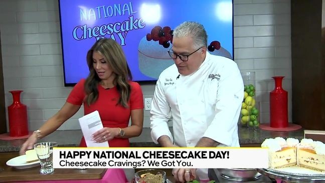 Chef Fabian Reta joins us to walk through a mouthwatering peach cheesecake recipe you can try at home.
