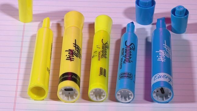 Vapes camouflaged as pens and highlighters cause concern for parents and teachers (Blake McCarty/SBG San Antonio)