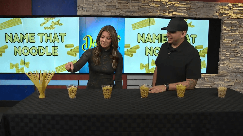 Image for story: Name that Noodle! Kimberly and Xavier Celebrate National Pasta Month!
