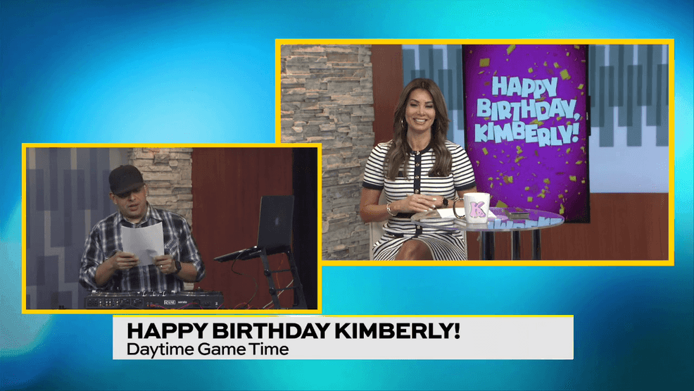 Image for story: Celebrating Kimberly's Birthday with trivia