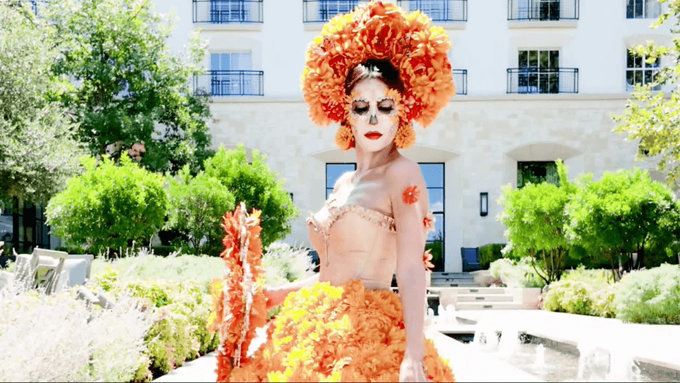 Image for story: Honoring Dia de los Muertos with fashion and culture