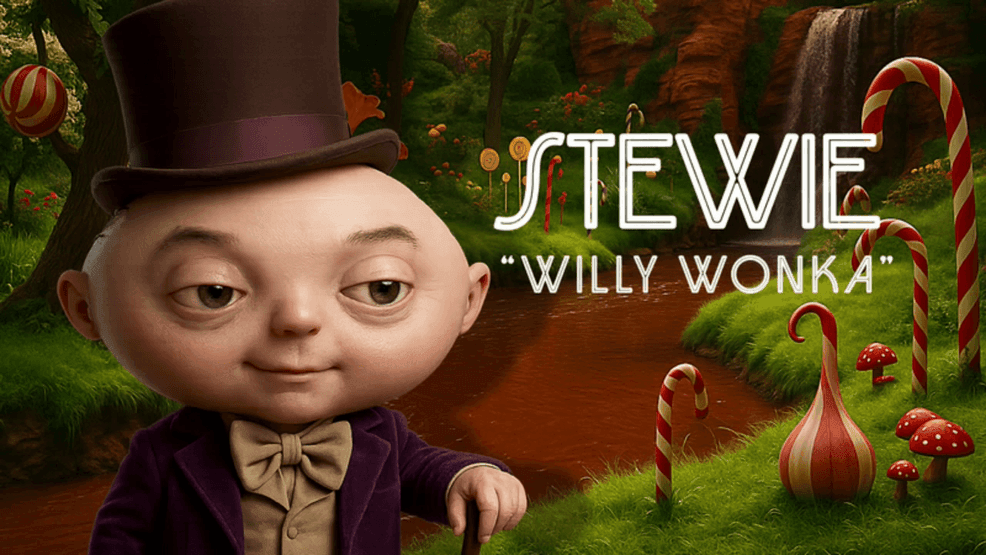 Image for story: What if Stewie was in Willy Wonka?