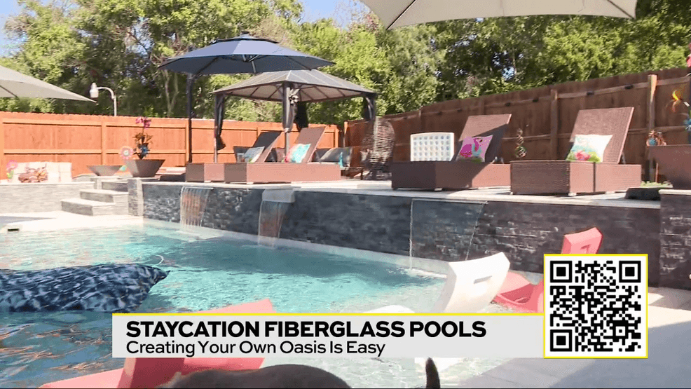Image for story: Turn Your Backyard Into a Paradise with Staycation Fiberglass Pools