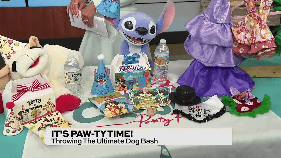 Image for story: Celebrate your dog's birthday with a personalized birthday party