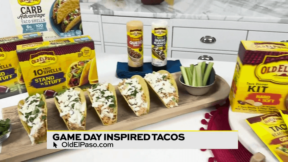 Game Day Inspired Tacos