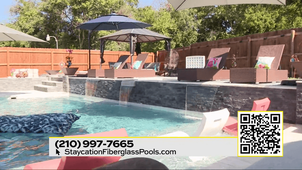 Image for story: Get Your Backyard Dream Oasis Started with Staycation Fiberglass Pools