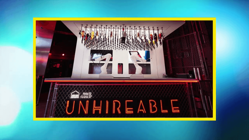 Image for story: Meet the robot bartenders at Unhireable Lounge