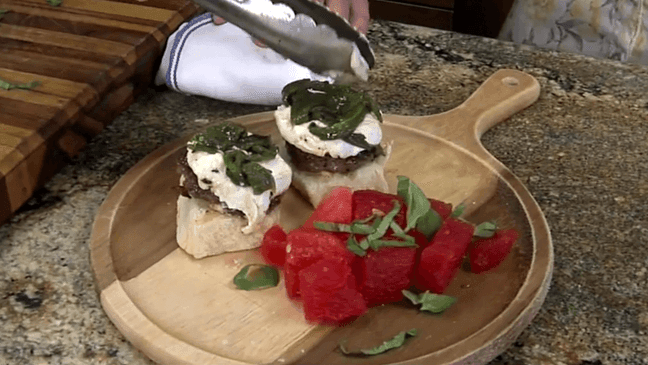 Chef Brian West stopped by our studio to showcase his Poblano Burger Sliders, just in time for summer BBQ season!  (SBG San Antonio)