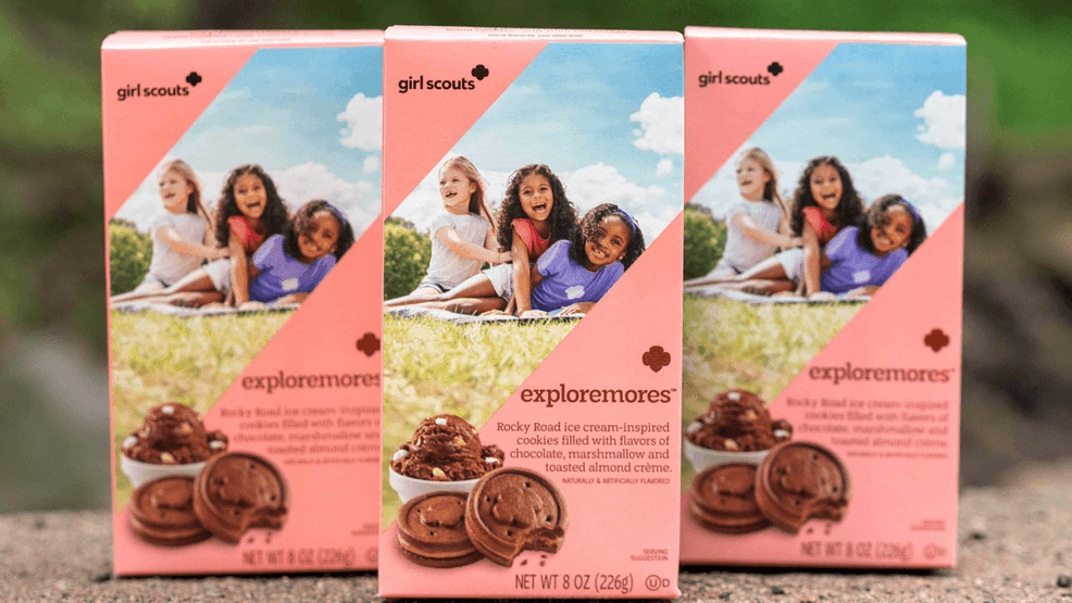 Image for story: Girl Scouts introduce new 'Exploremores' cookie for upcoming sales season