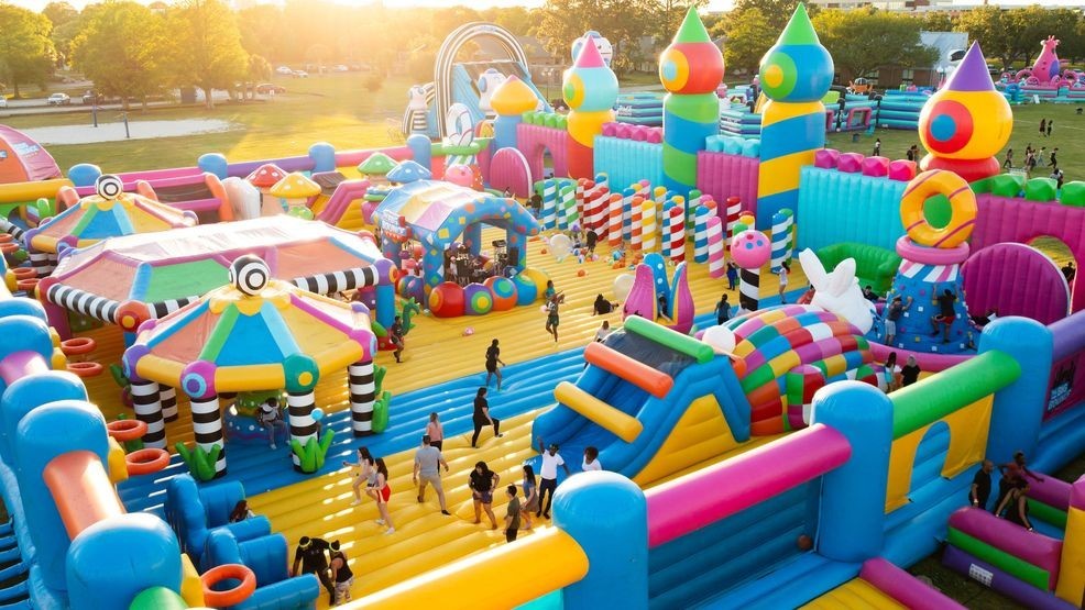 Big Bounce America 2025 kicks off Friday at the South Texas Area Regional Soccer Complex off Dave Edwards Drive. It runs from 9 a.m. to 7 p.m. though Sunday.{&nbsp;} (PHOTO: Big Bounce America)