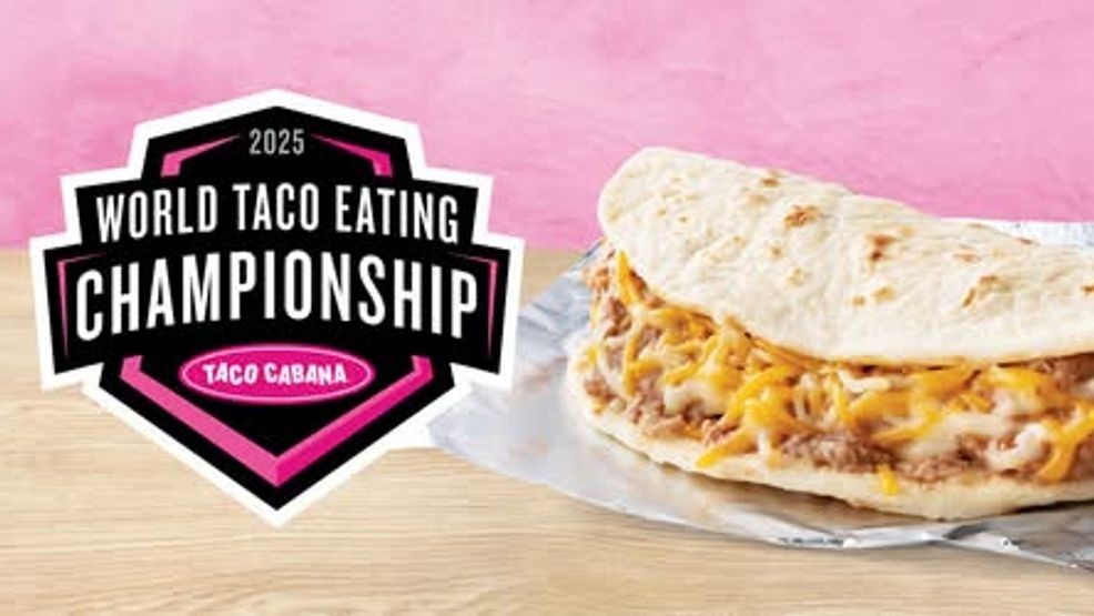 The event takes place Saturday at noon at the Taco Cabana Austin Highway location.