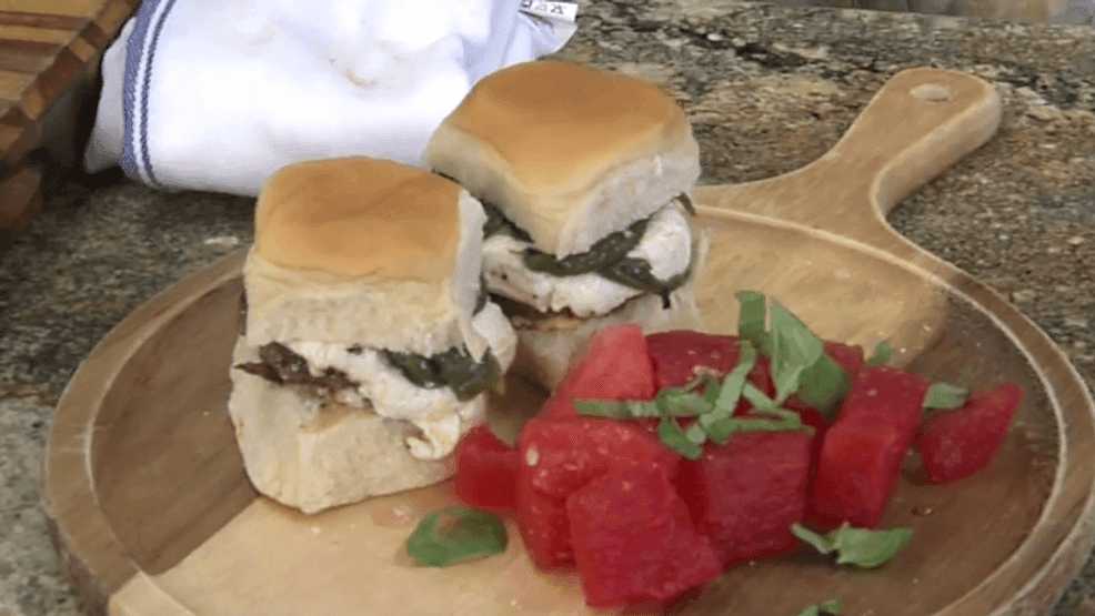 Image for story: Poblano Sliders are a flavorful twist on the classic burger